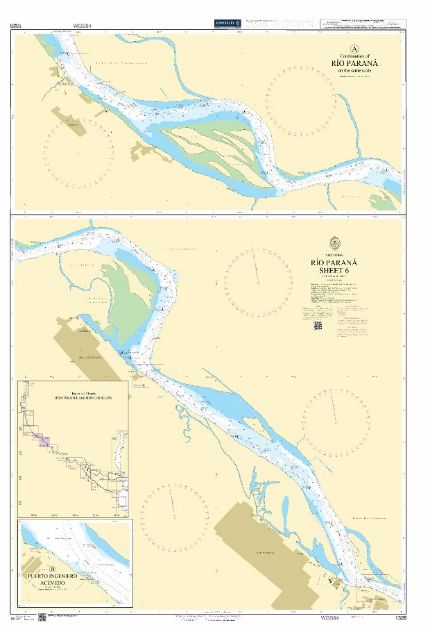 BA 1328 - Argentina, Rio Parana Sheet 6